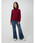 Свитер детский для девочек Linda бордовый