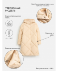 Пальто детское для девочек Mariette бежевый