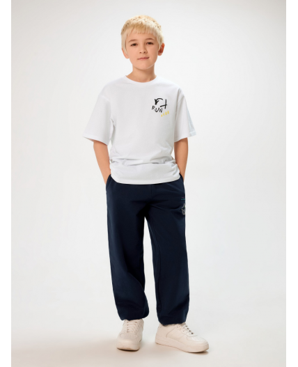 Брюки детские для мальчиков Moth_pt холодный синий