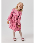 Платье детское для девочек Neptun розовый принт