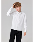 Сорочка верхняя детская для мальчиков Ollie белый