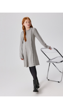 Платье детское для девочек Shily серый