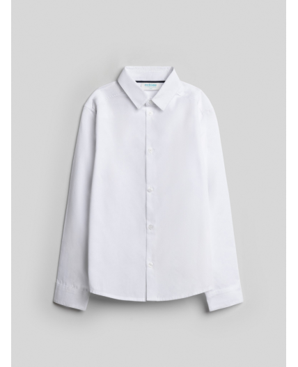 Сорочка верхняя детская для мальчиков Tump белый