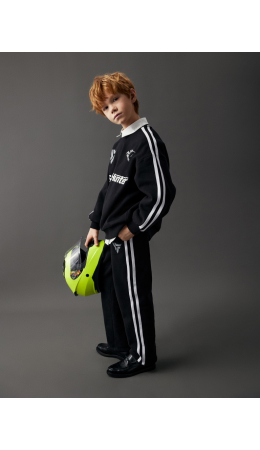 Брюки детские для мальчиков Vazuza_pt черный