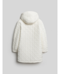 Пальто детское для девочек Vodino молочный