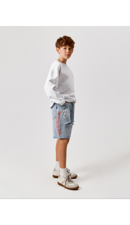 Шорты джинсовые детские для мальчиков Aigon голубой