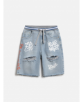 Шорты джинсовые детские для мальчиков Aigon голубой