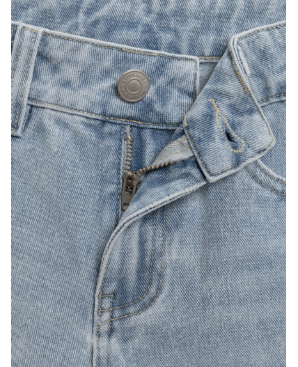 Шорты джинсовые детские для девочек Albano светло-голубой