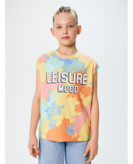 Футболка детская для девочек Bereg набивка