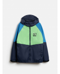 Куртка детская для мальчиков Bott сине-зеленый
