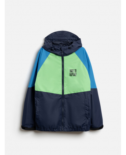 Куртка детская для мальчиков Bott сине-зеленый