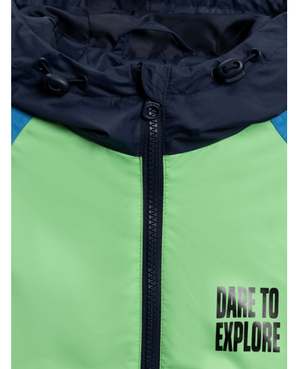 Куртка детская для мальчиков Bott сине-зеленый