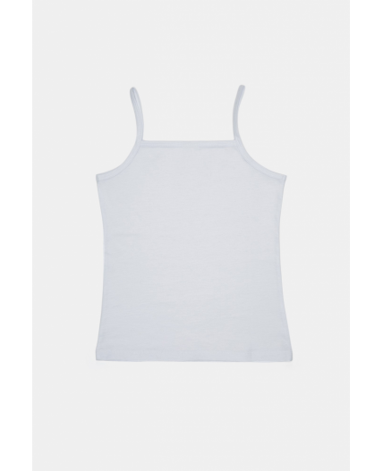 Майка детская для девочек Brass белый