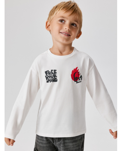 Джемпер детский для мальчиков Daltrey белый