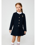 Жакет детский для девочек Defne_D темно-синий