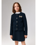 Жакет детский для девочек Defne_D темно-синий