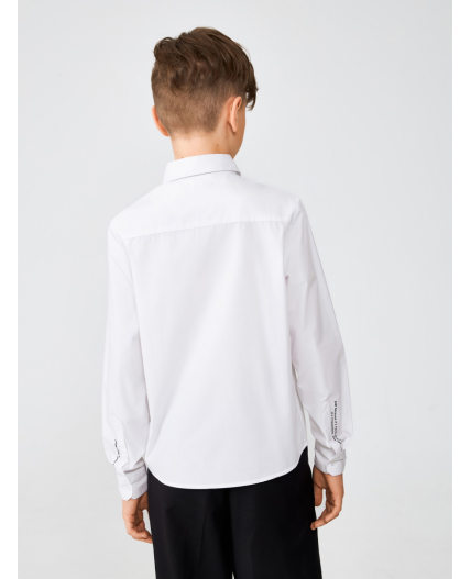 Сорочка верхняя детская для мальчиков Goran белый