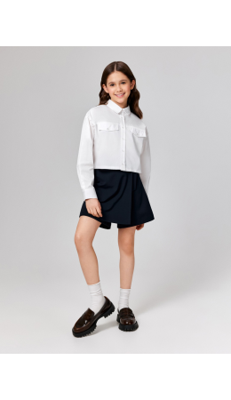 Шорты детские для девочек Gretsa_sk темно-синий