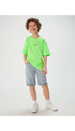 Шорты джинсовые детские для мальчиков Hin голубой