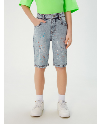 Шорты джинсовые детские для мальчиков Hin голубой