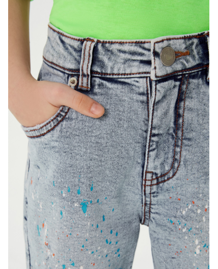 Шорты джинсовые детские для мальчиков Hin голубой