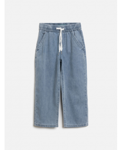 Брюки джинсовые детские для мальчиков Iseo голубой