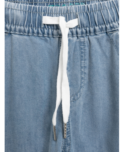 Брюки джинсовые детские для мальчиков Iseo голубой