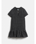 Платье детское для девочек Iva черно-белый