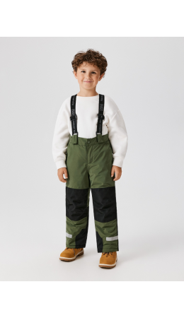 Брюки (утепленные) детские Kizi зеленый