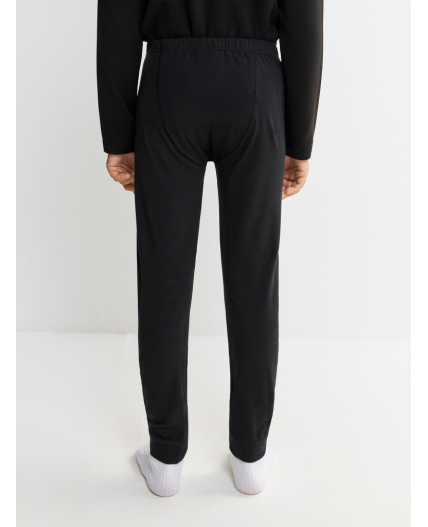 Брюки детские для мальчиков Long Jhons черный