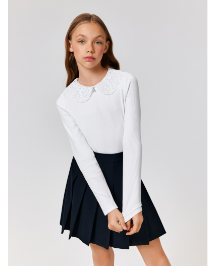 Блузка детская для девочек Loretta белый