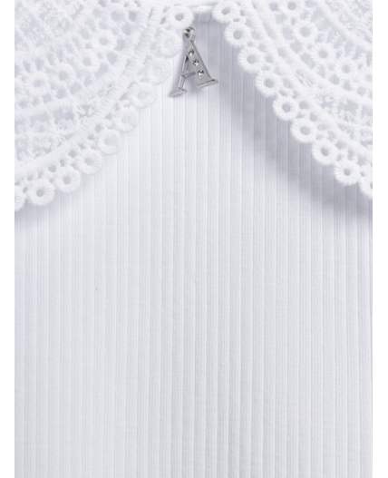 Блузка детская для девочек Loretta белый