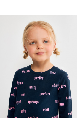 Джемпер детский для девочек Marinara1 холодный синий