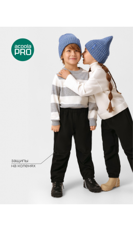 Брюки (утепленные) детские Medici черный