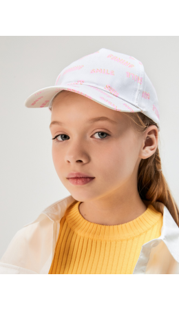 Кепка детская Milena белый