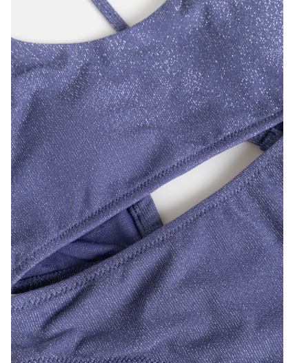 Костюм купальный детский для девочек Nikoli графитовый