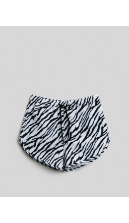 Шорты купальные детские для девочек Ombrina2 черный принт