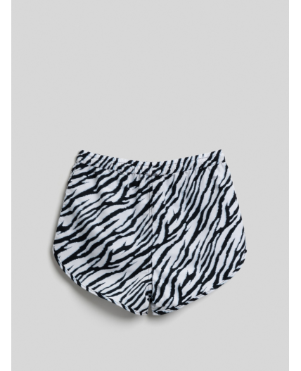 Шорты купальные детские для девочек Ombrina2 черный принт