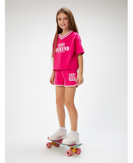 Шорты детские для девочек Parus фуксия