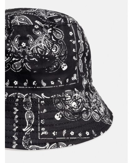 Панама детская Prasa черно-белый