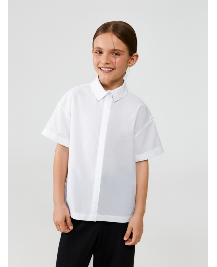 Блузка детская для девочек Rialto белый