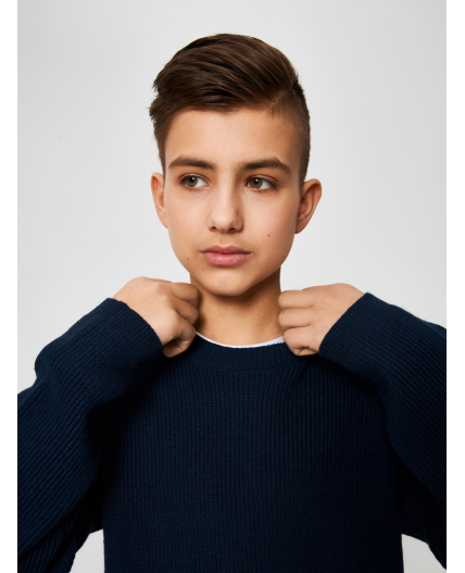 Джемпер муж. Ricardo_teen темно-голубой