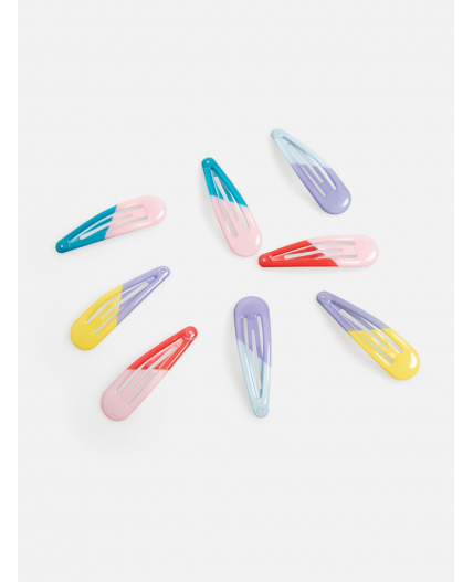 Набор из 8 заколок для волос дет. Shay цветной