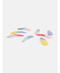 Набор из 8 заколок для волос дет. Shay цветной