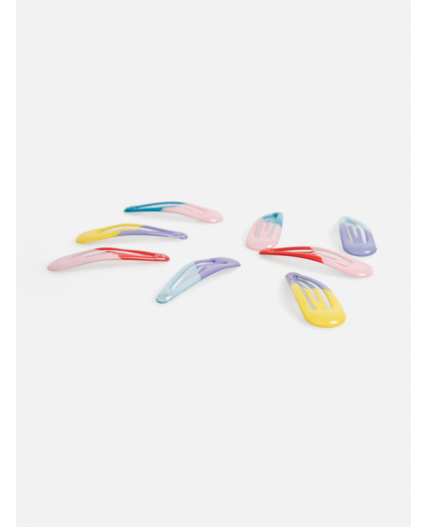 Набор из 8 заколок для волос дет. Shay цветной