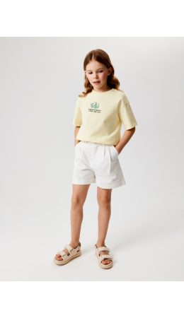 Шорты детские для девочек Sia белый