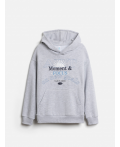 Джемпер детский для мальчиков Sura серый меланж