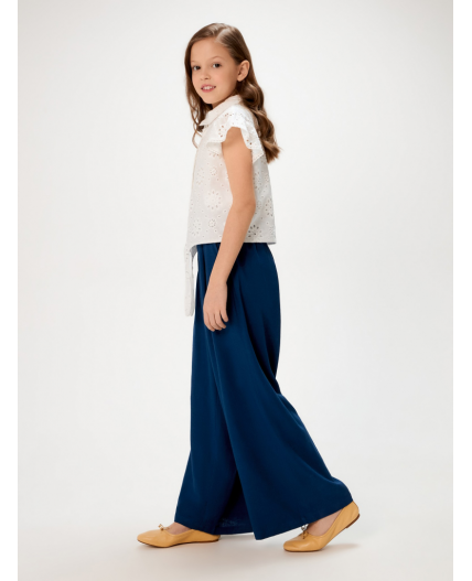 Брюки детские для девочек Tag холодный синий