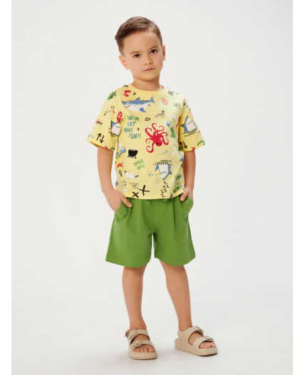 Футболка детская для мальчиков Tarpon бледно-желтый