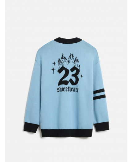 Кардиган детский для девочек Valeria голубой